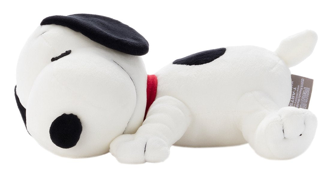Takara Tomy The Peanuts Movie: Snoopy Stuffed Toy & Cushion Plush Toy Made In Japan