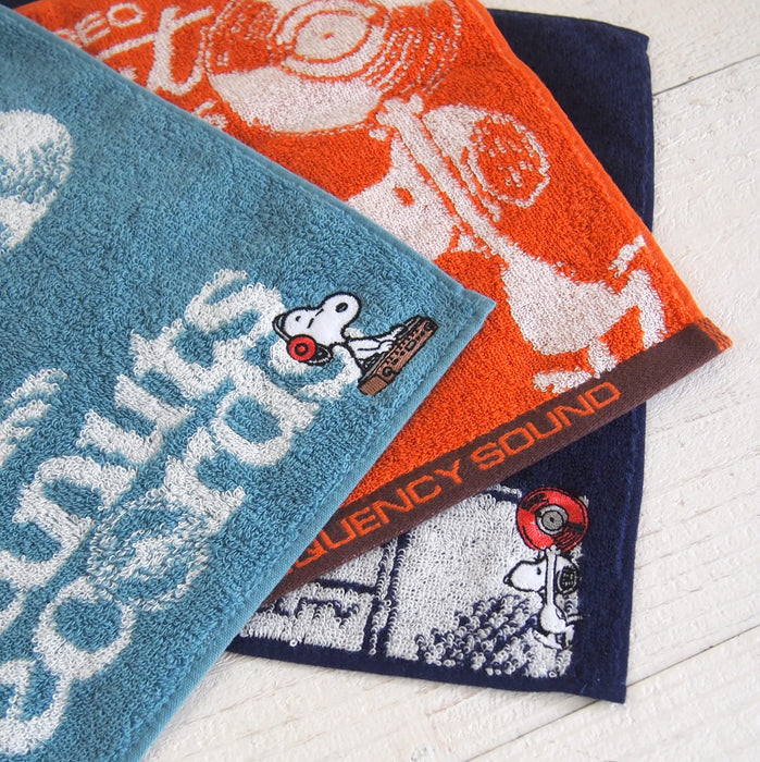 Peanuts Snoopy Towel Handkerchief Records (Orange)