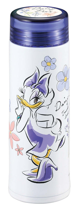 PEARL METAL Disney Bouteille personnelle fine et légère 300 ml Daisy Duck