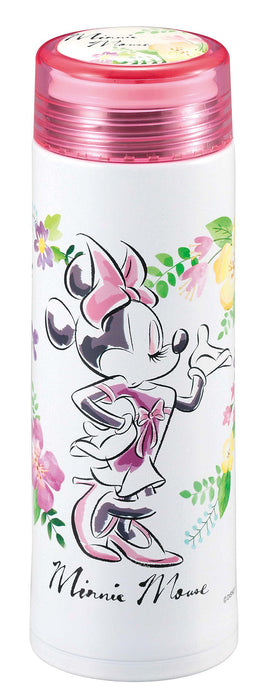 PEARL METAL Disney Leichte, schmale persönliche Flasche 300 ml Minnie Mouse