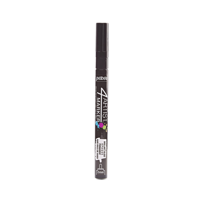 GAIANOTES Gpm00248 Opaque 4 Artist Marker 2Mm Noir Hobby Tools