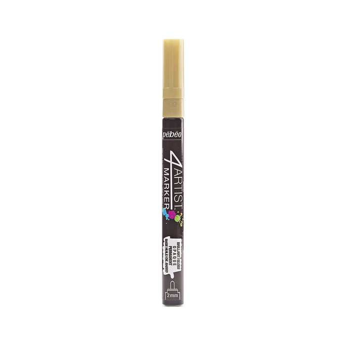 GAIANOTES Gpm00552 Opaque 4 Artist Marker 2Mm Gold Hobby Tools