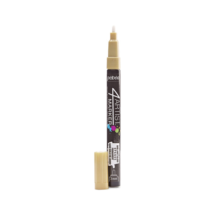GAIANOTES Gpm00552 Opak 4 Artist Marker 2 mm Gold Hobby Tools