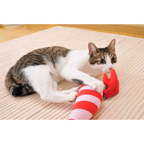 2er-Pack Petio Katzenspielzeug Kerigurumi Shrimp von Add. Mate – Japan