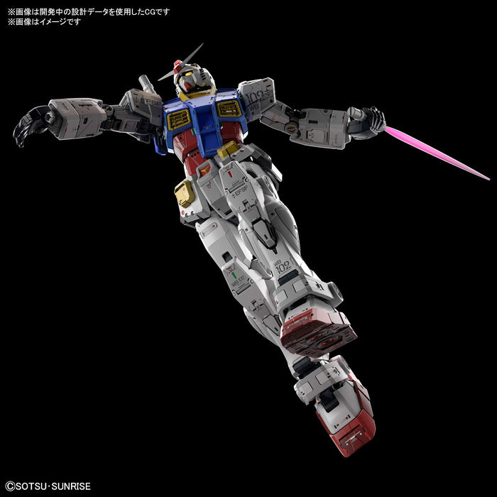 Pg Unleashed Mobile Suit Gundam Rx-78-2 Gundam 1/60 Scale Color Coded