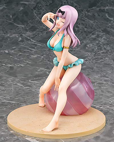 Phat Company Kaguya-Sama veut vous dire ~ Génies et amour Brain Battle ~ Chika Fujiwara Maillot de bain Ver. Figurine complète pré-peinte en PVC ABS à l'échelle 1/7 P58880