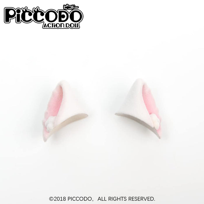 Genesis Piccodo Action Doll White Cat Ears - Japan