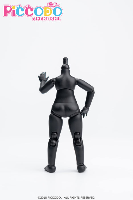 Genesis Piccodo Body8 Plus Deformed Doll Body D003Pb Pure Black - Made In Japan