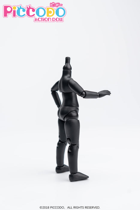 Genesis Piccodo Body8 Plus Deformed Doll Body D003Pb Pure Black - Made In Japan