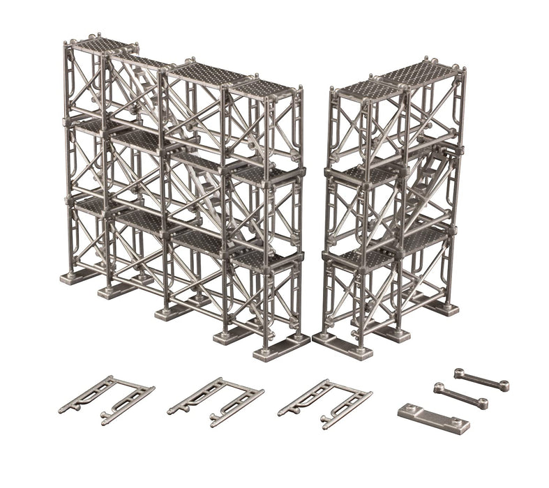 Pm Office A (Plum) Scaffolding 1/64-1/100 Plastic Model Pp117 - Japan Height Approx. 75Mm