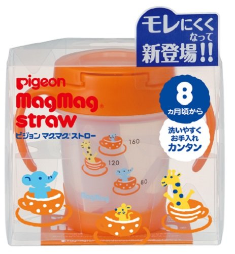 Pigeon Japan Mug Straw 200Ml Easy Wash 8+ Months | Pigeon