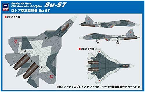 Pit Road 1/144 Sn Series Russian Air Force Fighter Su-57 Plastikmodell Sn21