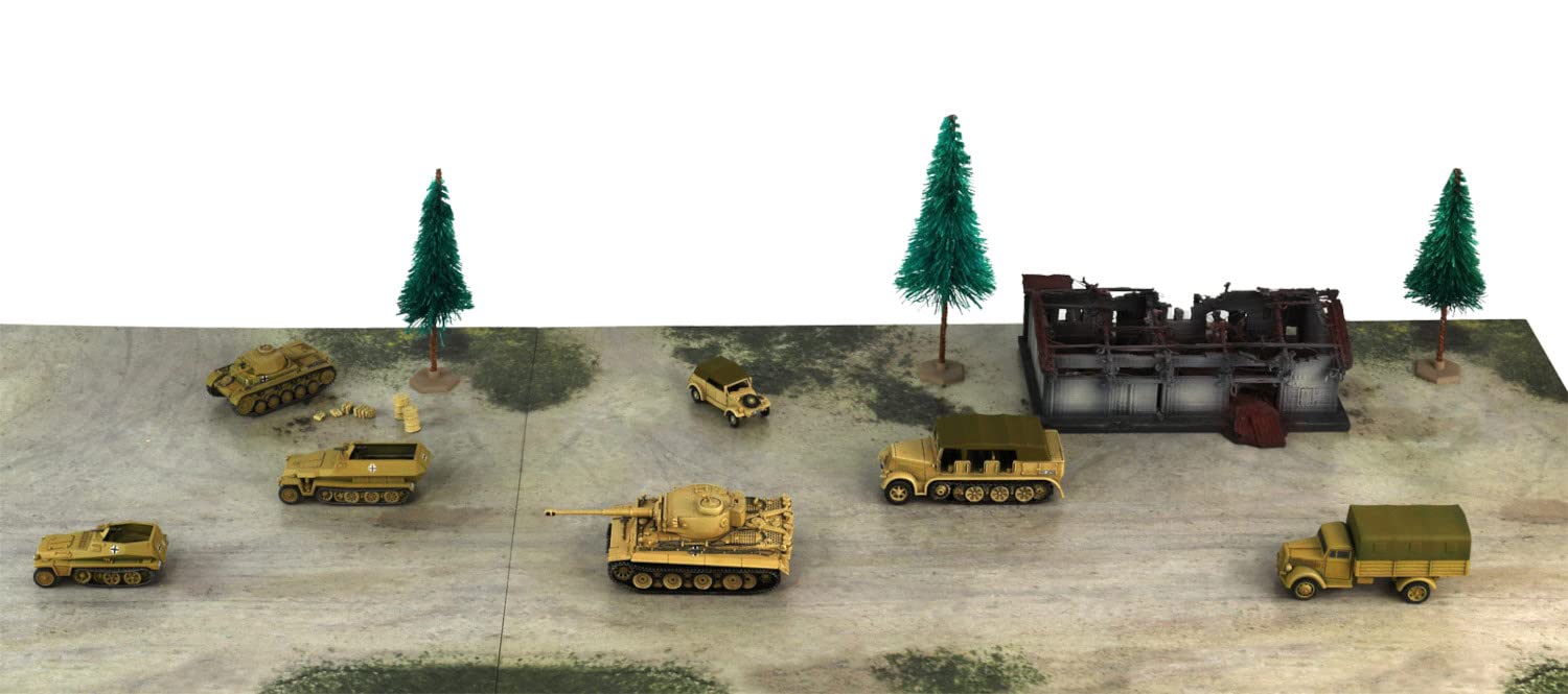 PIT-ROAD 1/144 Troupes allemandes à la veille de la guerre de Koursk Maquette plastique