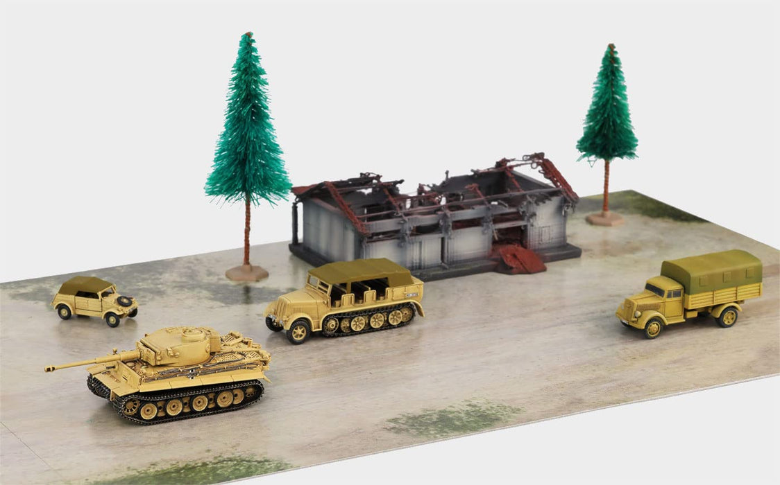 PIT-ROAD 1/144 German Troops On The Eve Of The Kursk War Plastic Model