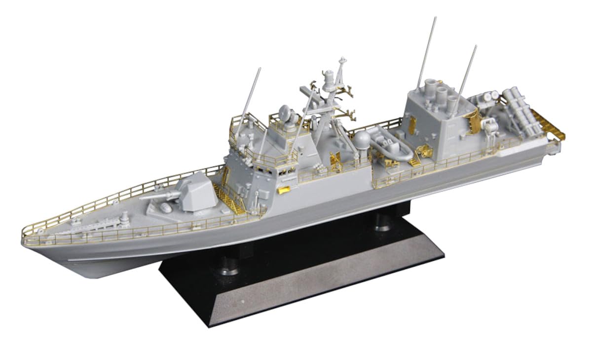 Pit-Road 1/350 Jb Series Missile Boat Pg-824 Hayabusa Japan Model With Etching Parts