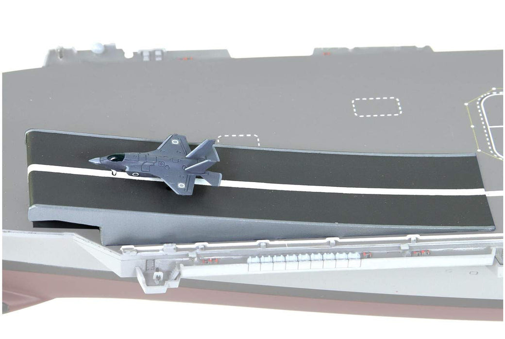 PIT-ROAD 1/700 Ski Jump Deck & F-35B Set Plastic Model