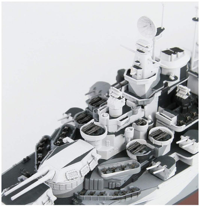 PIT-ROAD 1/700 Us Navy Battleship Bb-48 West Virginia 1945 Maquette Plastique