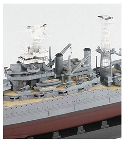Pit Road 1/700 Skywave Series World War Ii Us Navy Battleship Bb-44 California 1941 Plastic Model W187 Gray