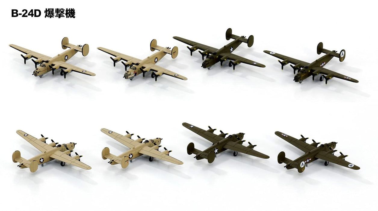 PIT-ROAD 1/700 Us Warplanes Set 3 Maquette Plastique
