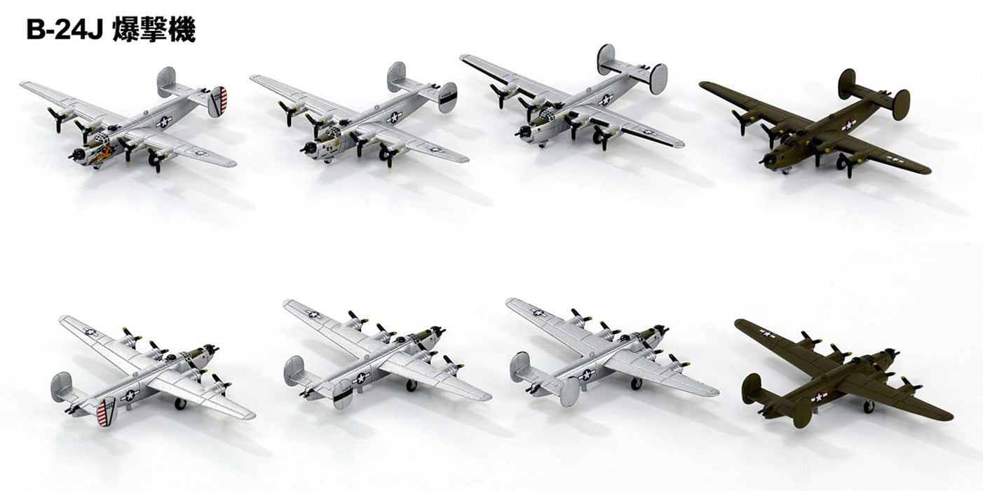 PIT-ROAD 1/700 Us Warplanes Set 3 Maquette Plastique