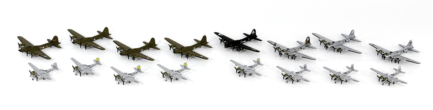PIT-ROAD 1/700 Us Warplanes Set 4 Plastic Model
