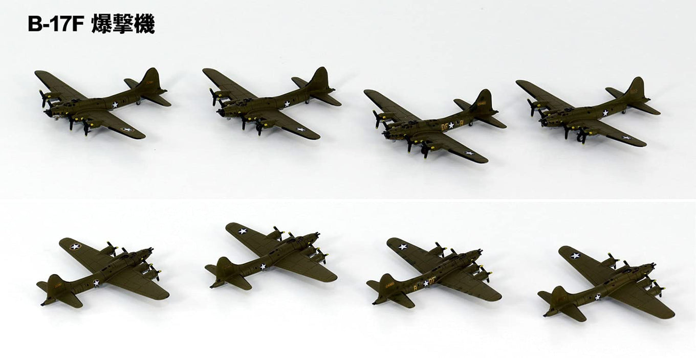 PIT-ROAD 1/700 Us Warplanes Set 4 Maquette Plastique