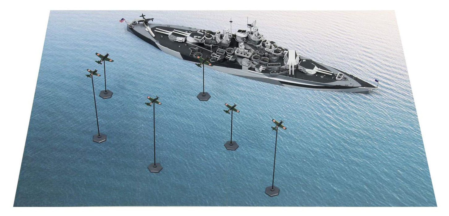 Pit Road 1/700 Sps Series Battle Of Leyte Gulf Scene Paper Base (290 X 185Mm 2 Pieces) Plastic Model Sps09