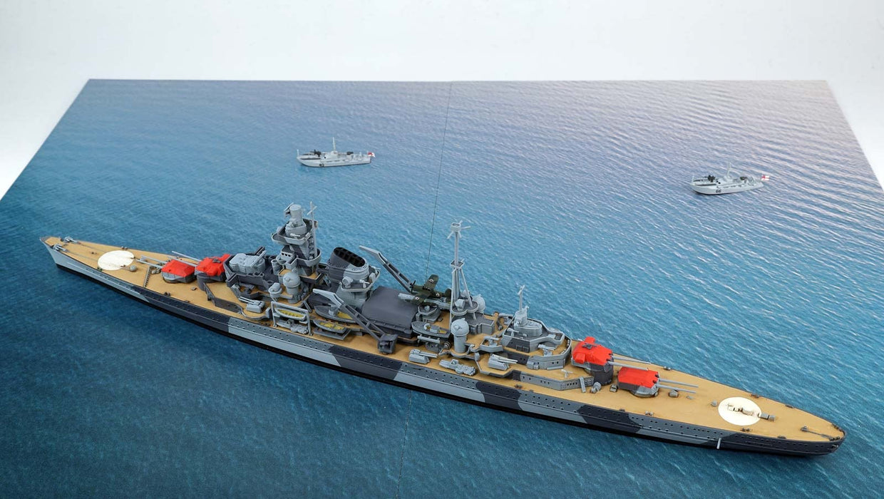 PIT-ROAD Sps Series 1/700 Battle Of Dover German Navy Heavy Cruiser Admiral Hipper Vs Royal Navy Torpedo Bosper Plastic Model