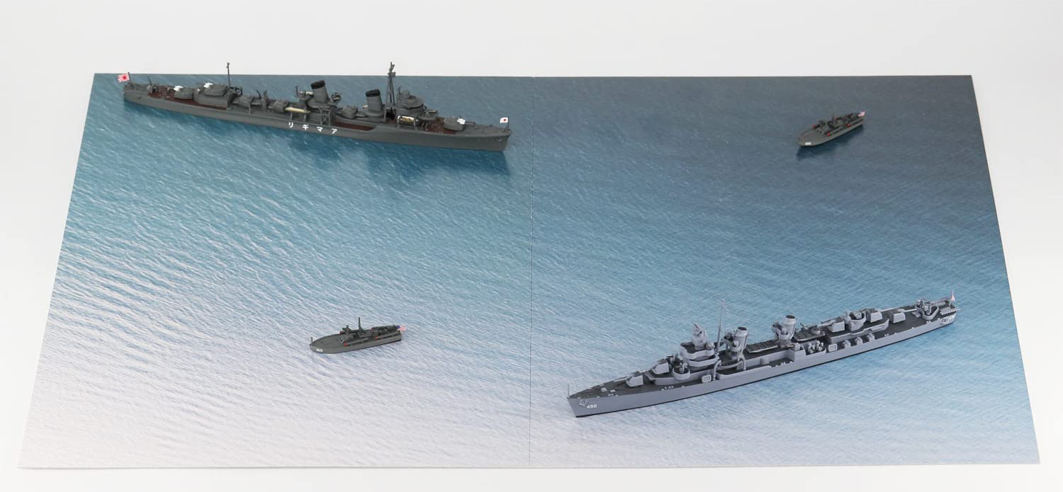 Pit Road 1/700 Battle Of The South Pacific Japanese Navy Destroyer Amagiri Vs Us Navy Pt Boat