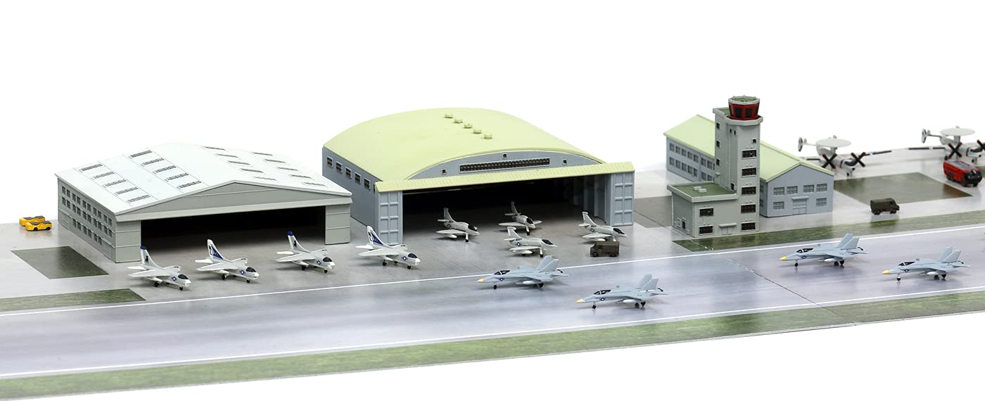 PIT-ROAD 1/700 Us Navy Air Base 1 Maquette Plastique