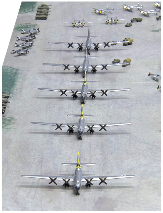 Pit Road 1/700 Sps Series Wwii Us 20Th Air Force Mariana Islands Base Scenery Paper Base (280 X 180Mm 2 Sheets) Plastic Model Sps08