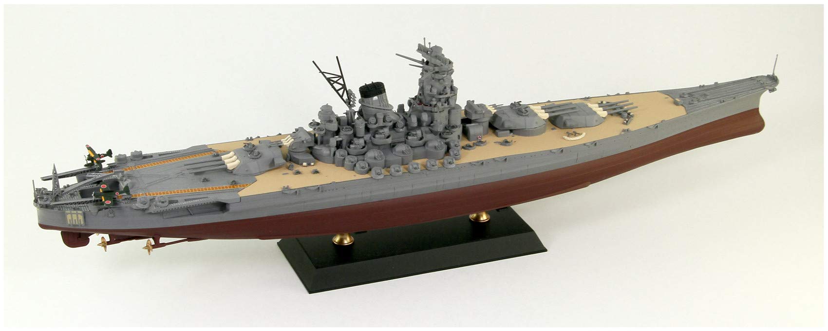 Pit Road 1/700 Wpm Series Japanese Navy Battleship Yamato Final Painted Finished Product Wpm01