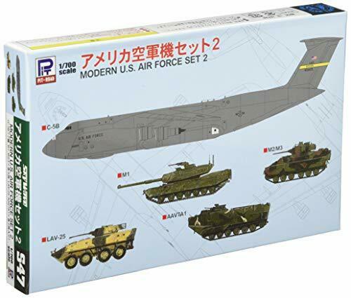 Pit-road 1/700 Modern U.s. Air Force Set 2 Kit S47 - Japan Figure
