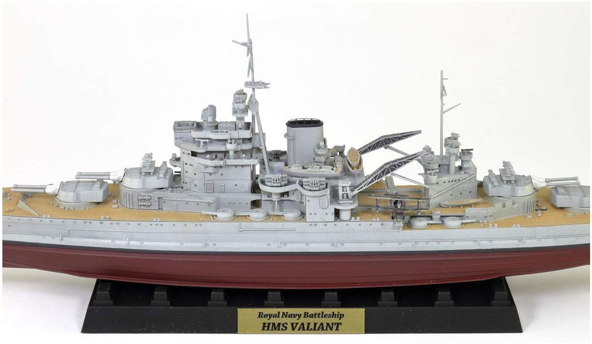Pit-Road 1/700 Skywave Series Royal Navy Battleship Valiant 1939 With Flag And Ship Name Plate Etching Parts Plastic Model W188Nh
