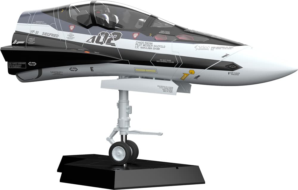 MAX FACTORY  Plamax Mf-55: Minimum Factory Fighter Nose Collection Vf-31F  Messer Ihlefeld'S Fighter Plastic Model  Macross Delta