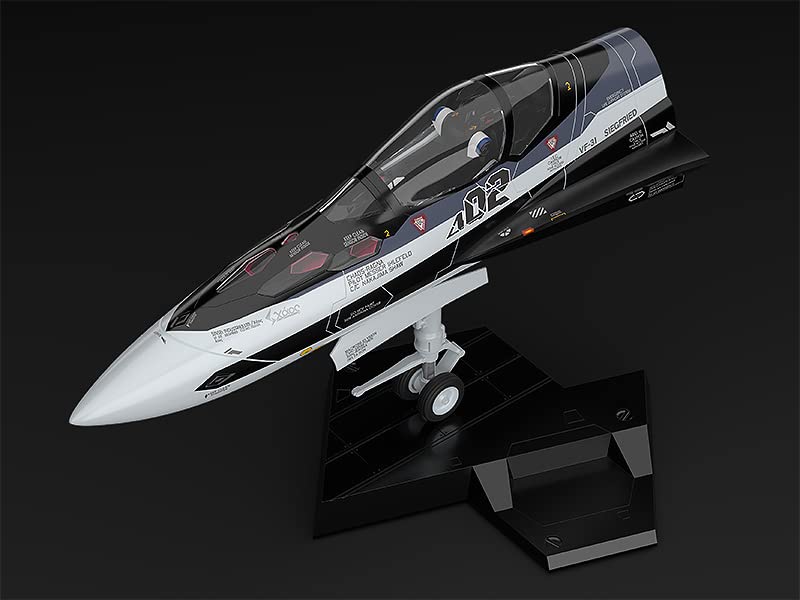 MAX FACTORY  Plamax Mf-55: Minimum Factory Fighter Nose Collection Vf-31F  Messer Ihlefeld'S Fighter Plastic Model  Macross Delta