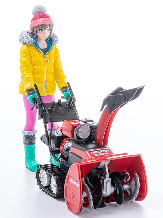 Max Factory Plamax Mf 62 Minimum Factory Minori With Honda Small Snowblower Japanese Scale Plastic Toys