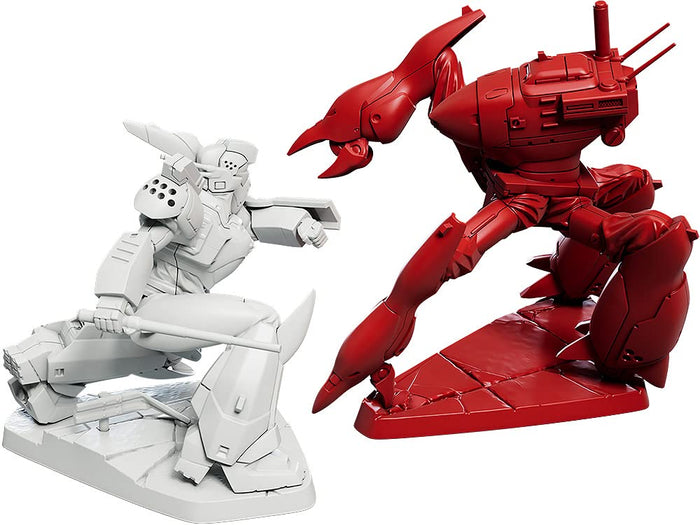 MAX FACTORY Plamax Mf-71 Minimum Factory Ingram & Crab-Man High Leg: Labor Color Ver. Plastic Model Mobile Police Patlabor- Japan Figure Store - #1 Bring To You The Best Japanese Goods