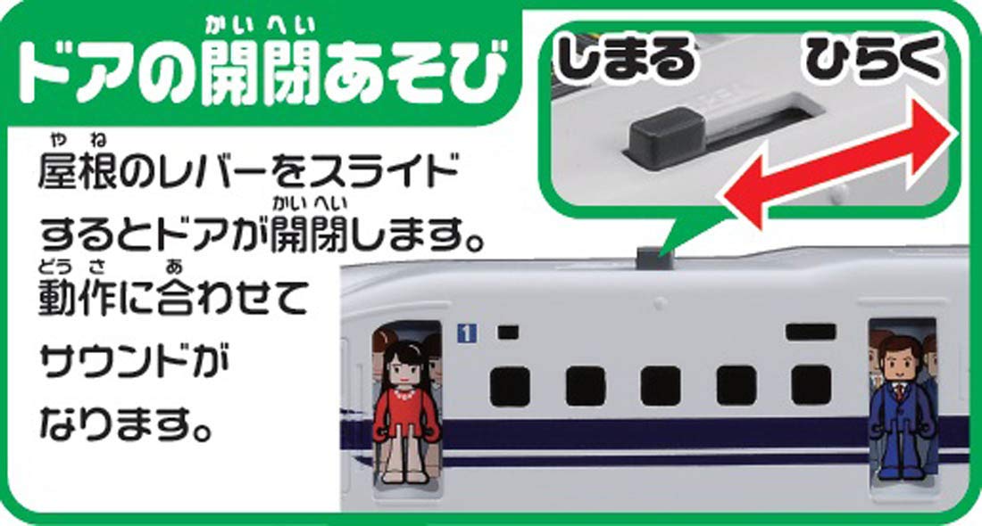 TAKARA TOMY Plarail Big Pla-Rail N700S Shinkansen Testwagen