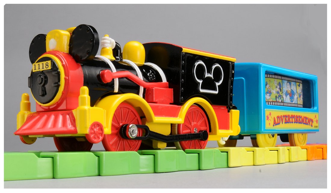 TAKARA TOMY Pla-Rail Plarail Disney Dream Railway Mickey Mouse Ensemble de rails colorés 807995