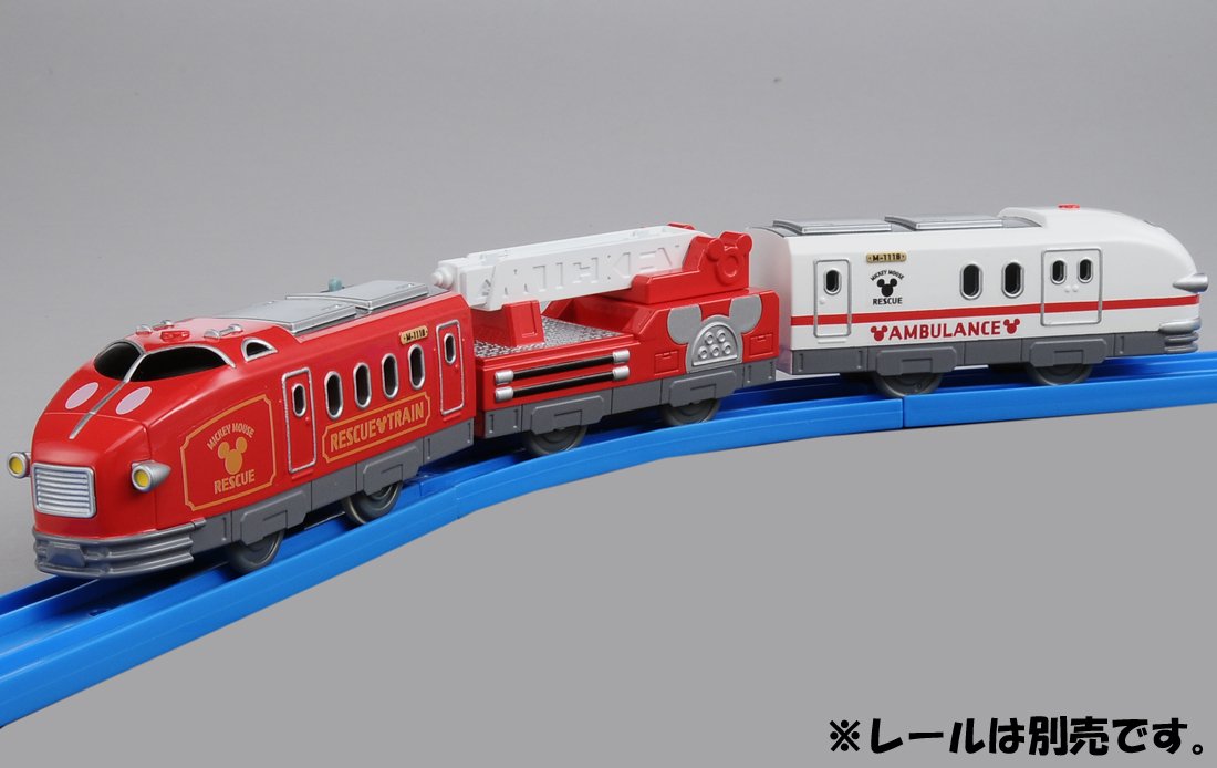 TAKARA TOMY Pla-Rail Plarail Disney Dream Railway Micky Maus Rettungszug 863922