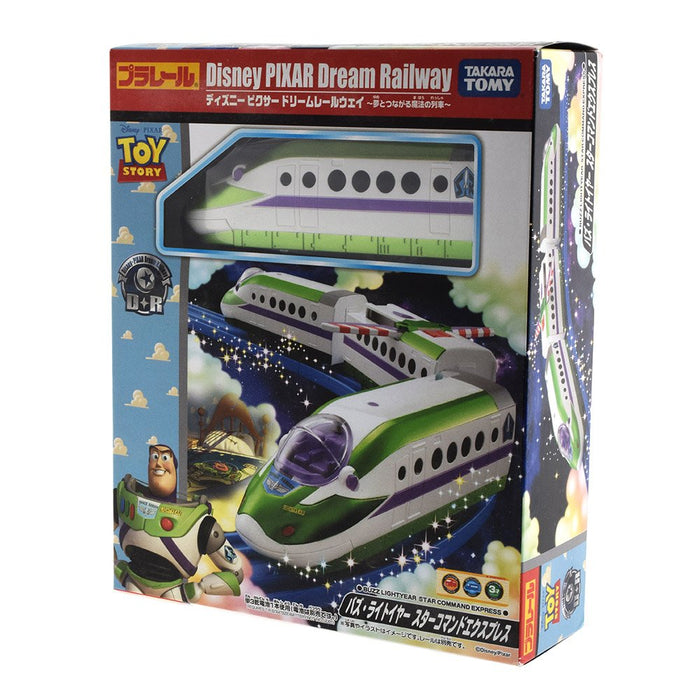Takara Tomy Pla-Rail Disney Pixar Dream Railway Buzz Lightyear Star Command Express (3-Wagen-Set)