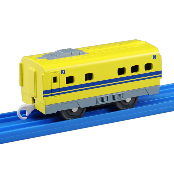 Takara Tomy Pla-Rail Kf-07 Typ 923 Shinkansen Arzt Gelb Mittelwagen PVC Autos