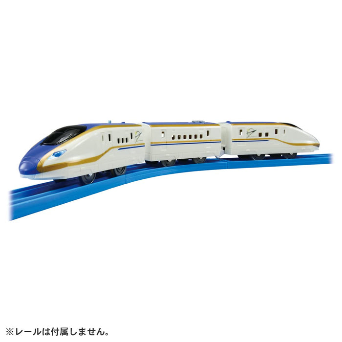 TAKARA TOMY Pla-Rail S-05 mit Lichtern E7 Serie Shinkansen Hochgeschwindigkeitszug Kagayaki