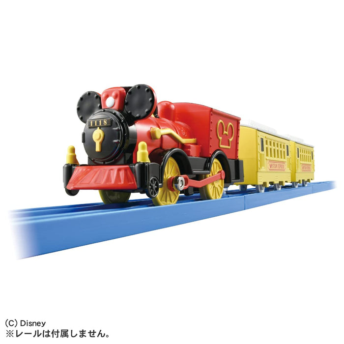 TAKARA TOMY - Pla-Rail Mickey Mouse Puffing Tank Engine Train