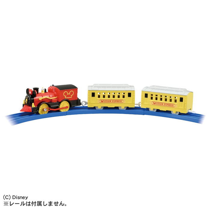 TAKARA TOMY - Train à moteur Pla-Rail Mickey Mouse Puffing Tank