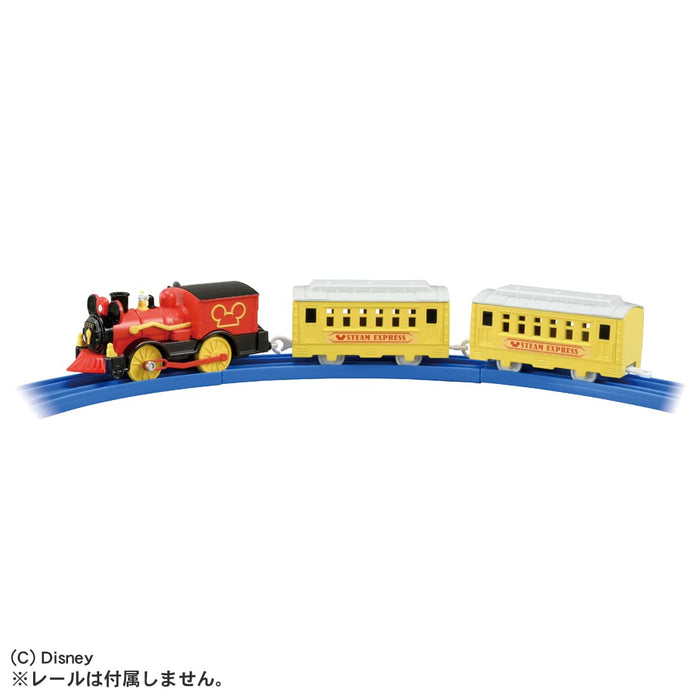 TAKARA TOMY - Pla-Rail Mickey Mouse Puffing Tenderlok Zug