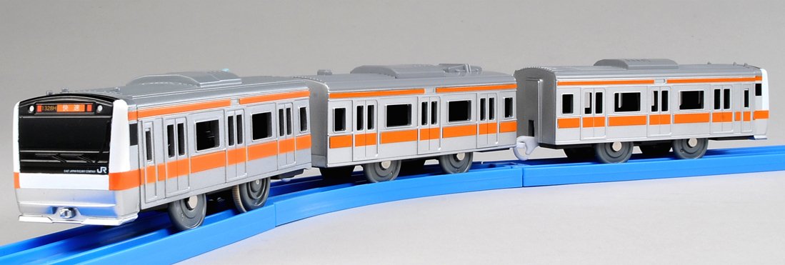 Takara Tomy Pla-Rail S-30 Series E233 Chuo Line Japanese 3D Train Model Toys