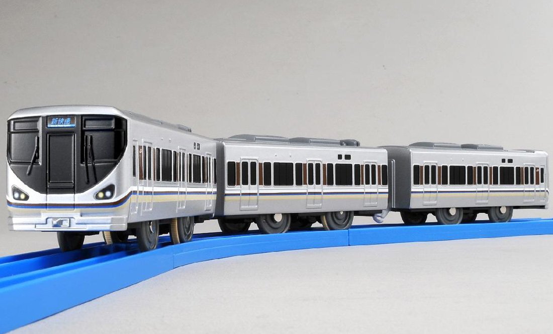 Takara Tomy Pla-Rail Plarail S-42 Series 225 New Rapid Express With Sound Diecast Train