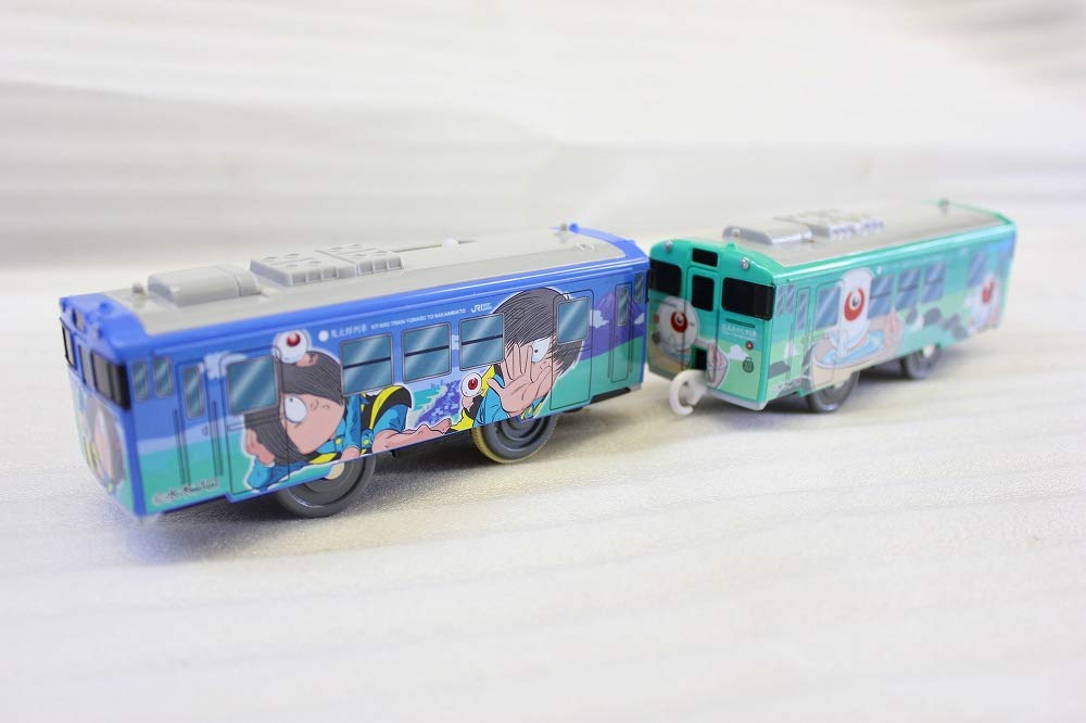 Takara Tomy Pla-Rail Sc-01 Kitaro & Medama-Oyaji Train Japanese Plastic Vehicle Toy